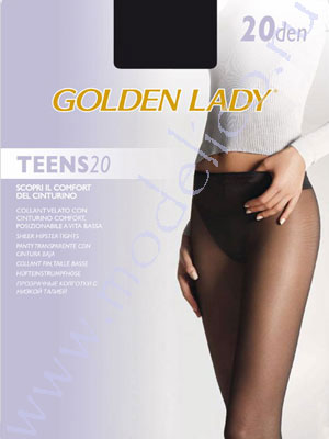 Golden  Lady Teens 20 V.B. - GL camoscio***